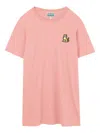 Kenzo 老虎贴花t恤式连衣裙 In Pink