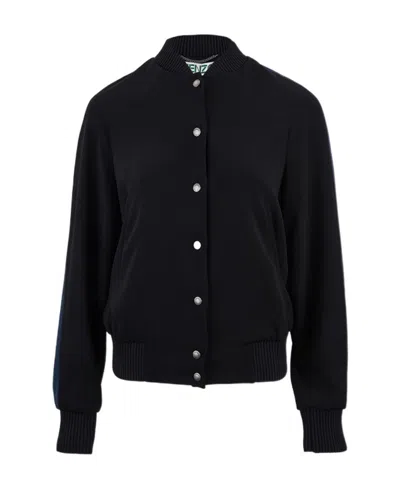 Kenzo Tiger Baseball Jacket In Black