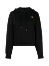 Kenzo Tiger Crest Embroidered Drawstring Hoodie