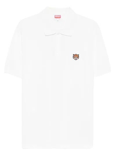 KENZO KENZO TIGER EMBROIDERED POLO