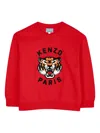Kenzo Tiger Head-embroidered Sweatshirt