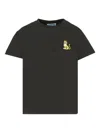 Kenzo Tiger-embroidered T-shirt In Green