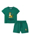 Kenzo Baby Boys Kotora Short Set In Green