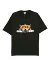 Kenzo Tiger Graphic T-shirt In Green