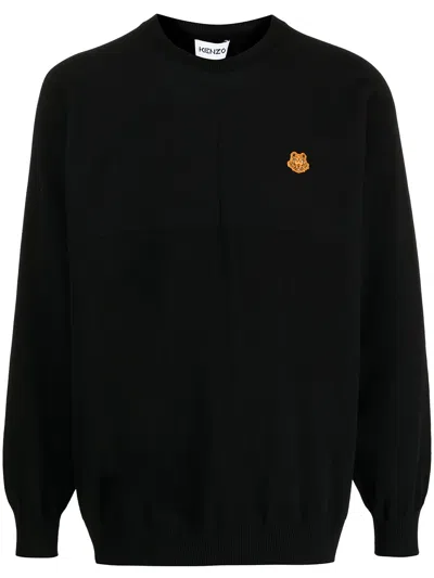 Kenzo "boke Flower" Sweatshirt In Black