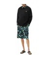 Kenzo Tiger-patch Sweatshirt In Black
