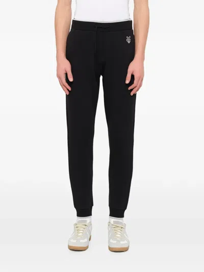 Kenzo Tiger Patch Track Pants In Black