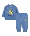 Kenzo Tiger Pattern Tracksuit In Multi