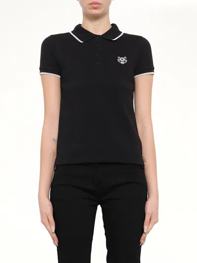 Kenzo Polo Shirts In Black