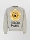 Kenzo Tiger Academy Wool Blend Jumper In Cream