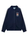 Kenzo Tiger-print Sweatshirt In Blue