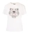 Kenzo Tiger-print T-shirt In White