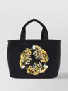 Kenzo Tiger Print Tote Bag With Double Handles