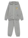 Kenzo Tiger-motif Tracksuit In Gray