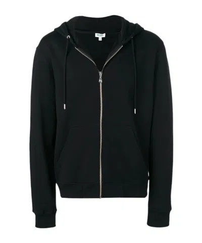 Kenzo Tiger Zipped Hoodie In Black