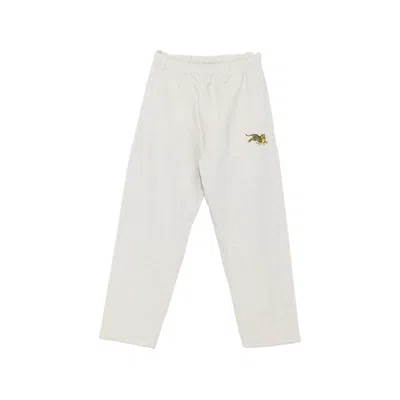 Kenzo Tiger-motif Track Pants In Grey