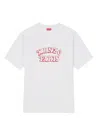 Kenzo Light Wash Short Sleeve Tight Fit In White