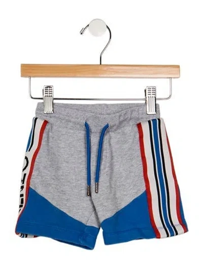 Pre-owned Kenzo Babies' Toddler Boys' Patterned Mini Shorts In Grey