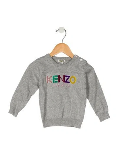 Pre-owned Kenzo Babies' Toddler Girl's  Sweater In Gray
