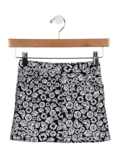 Pre-owned Kenzo Babies' Toddler Girls Branded Skirt W/tags In Black