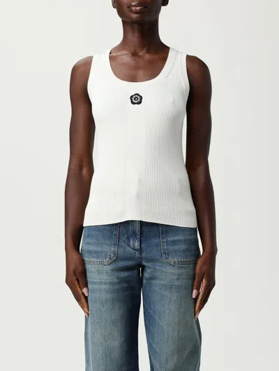 KENZO T-SHIRT KENZO WOMAN COLOR WHITE,H22373001