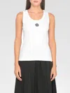 Kenzo Tank Top "boke Flower 2.0" In White