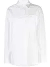 Kenzo Women's Broderie Anglaise Cotton Shirt In 02 Off White