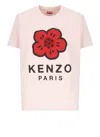 Kenzo Printed Cotton Jersey T-shirt In Pink