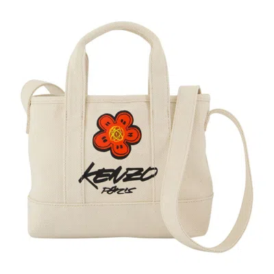 Kenzo Tote Bag Small In White