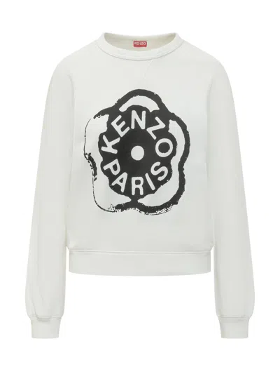 Kenzo Trendy Graphic Sweatshirt In White
