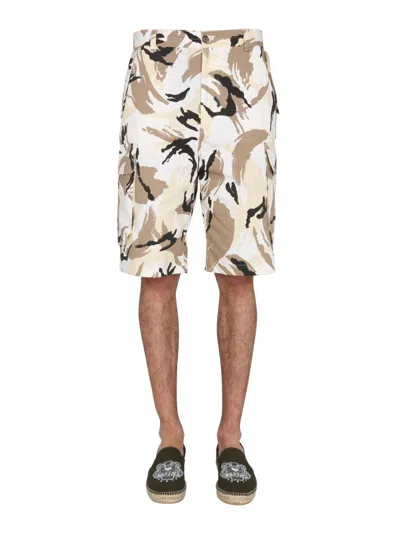 KENZO KENZO "TROPIC CAMO" BERMUDA