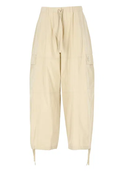 Kenzo Trousers In Neutral