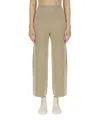 Kenzo Pants With Logo In Neutral