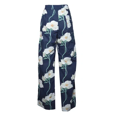 Kenzo Trousers In Blue