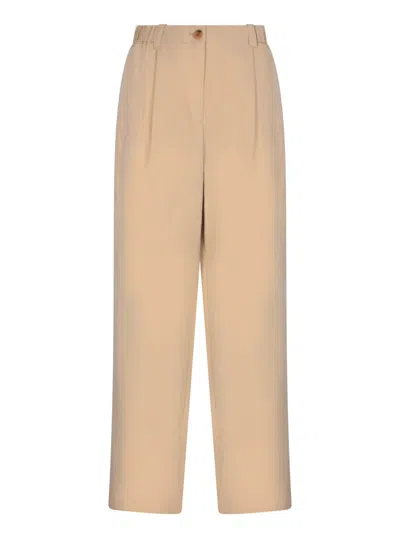 Kenzo Trousers In Brown
