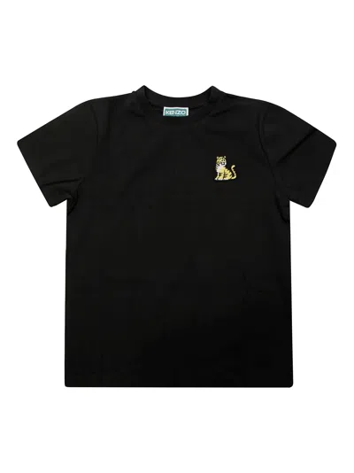 Kenzo Ts Mm Mini Kotora Logo Back In Black