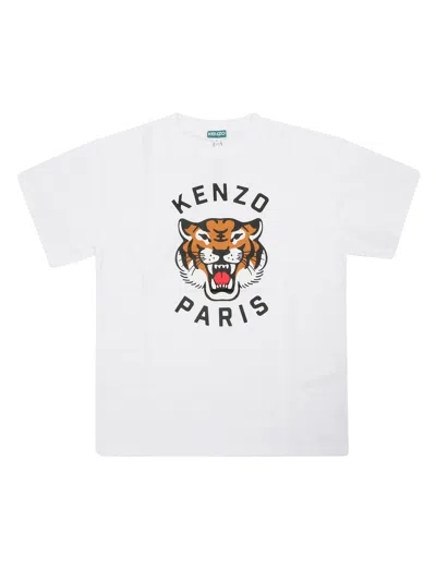 Kenzo Ts Mm Tiger In White