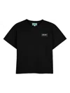 Kenzo Logo T-shirt In Blue