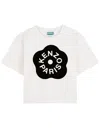 Kenzo Flower-print T-shirt In White