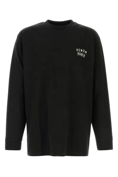 Kenzo Black Cotton T-shirt