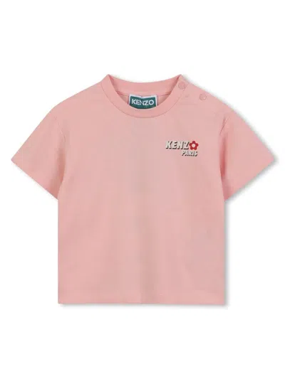 Kenzo Kids'  T-shirt In Pink