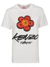 Kenzo T-shirt In Cotone Bianco  Donna In White