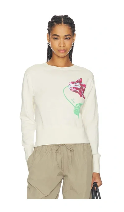 Kenzo Tulip ジャンパー In White