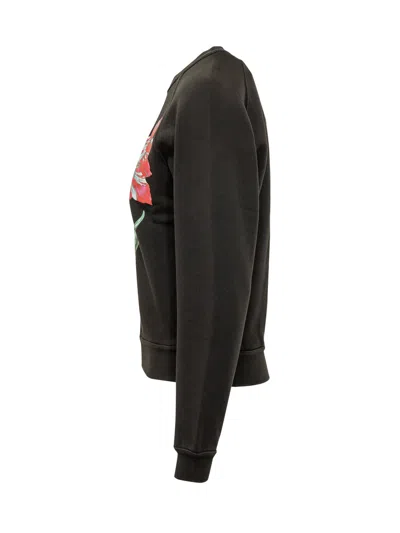 Kenzo Tulip Sweatshirt In Black