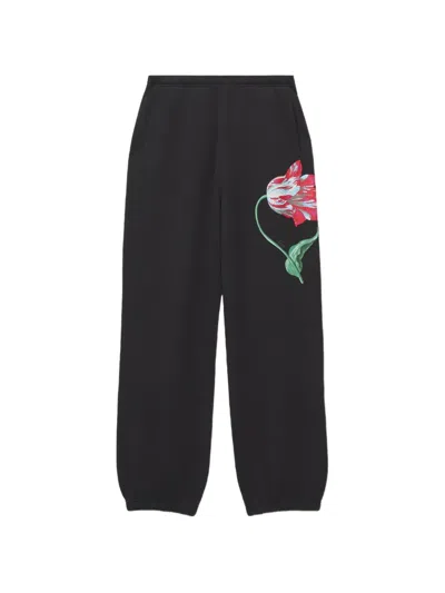 Kenzo Tulip Track Pants In Black