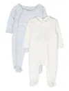 Kenzo Two-pack Cotton Pyjamas In White
