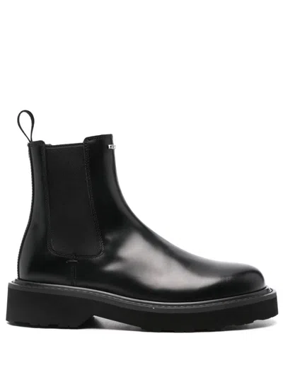 Kenzo Ukio Boots In Black