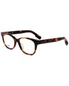 Kenzo Unisex Kz50011i 52mm Optical Frames In Brown