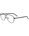 Kenzo Unisex Kz50122u 58mm Optical Frames In Black
