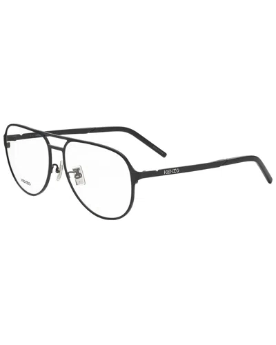 Kenzo Unisex Kz50122u 58mm Optical Frames In Black